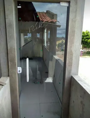 Porta de Vidro Temperado