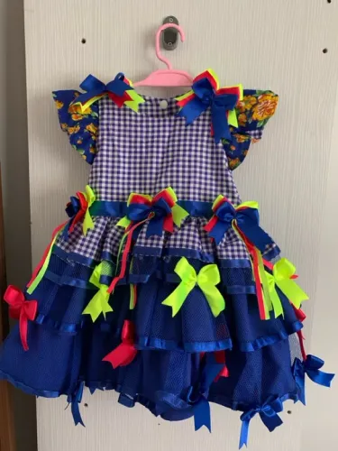 Vestido festa Junina + brindes