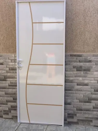 Porta Madeira Frisada ou Lisa Pronta entrega