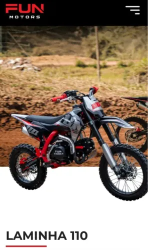Mini motos Parcelamos no cartão 24x