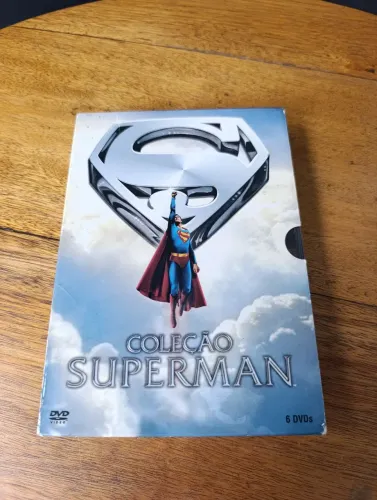 Coleção Superman I, II, III, IV Christopher Reeve E Superman O Retorno - 6 DVDs
