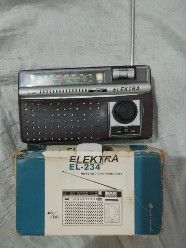 RÁDIO ELEKTRA EL-234 AM FM - FUNCIONANDO
