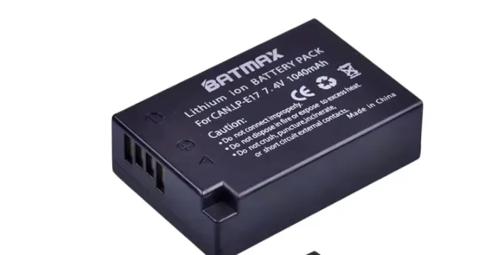2 Baterias Lp-E17 + Carregador Duplo Usb para Câmeras Canon Sl3 T7i R8 Rp Sl2 T6i M3 M6