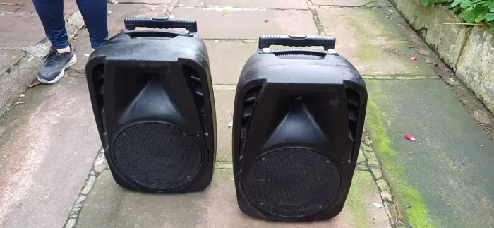 Par de caixas 10 polegadas passivas (par)