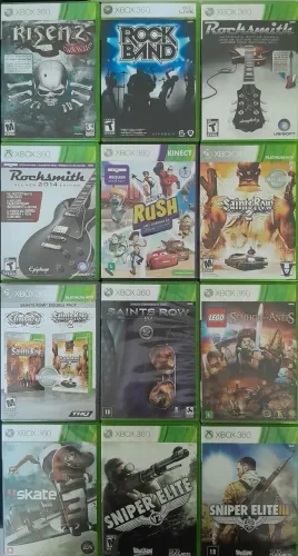 Jogos originais Xbox 360 - preços na descrição 