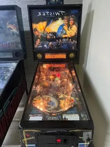Maquina Pinball Fliperama Twister Game Jogo Retro Raridade Arcade