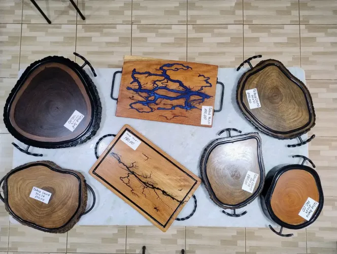 Tábuas de carne rústicas artesanais em promoção de Natal!!!