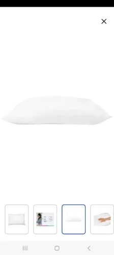 Travesseiro de espuma macio e confortável