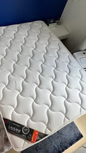 Cama Box + Colchão Castor Casal Lausane