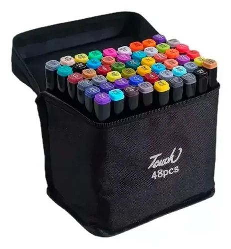 Kit de canetinhas de pinturas 48 pecas