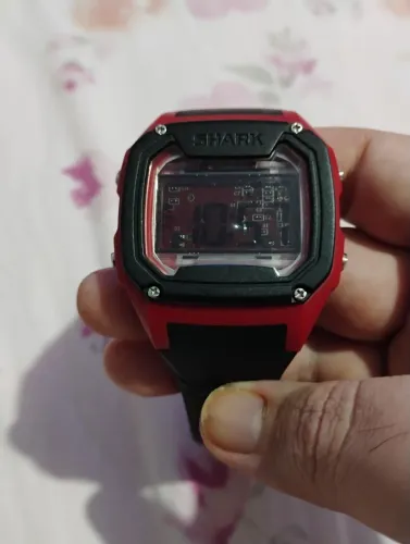 Relógio freestyle skeleton digital 