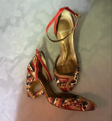 Oferta!! Sapato chique salto médio Tam 39