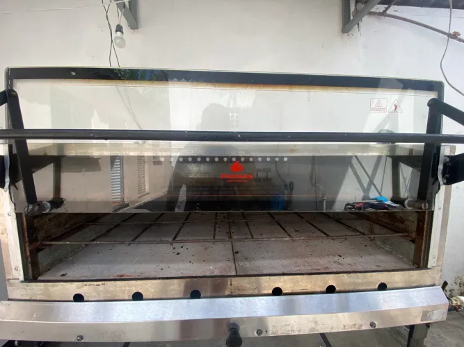 Forno industrial e estufa (padaria, pizzaria) 