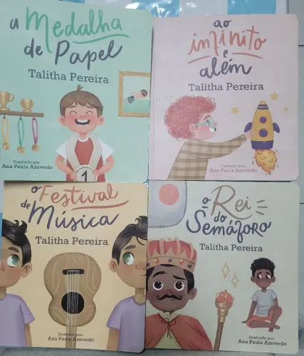 Livros Infantis Talitha Pereira - 4 Títulos