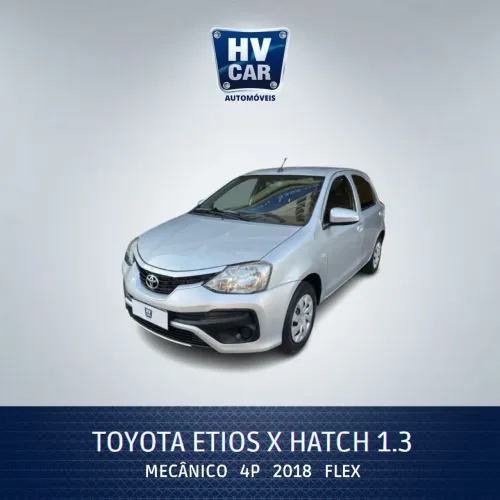 Toyota Etios X 1.3 Flex 16V 5P Mec. 2018