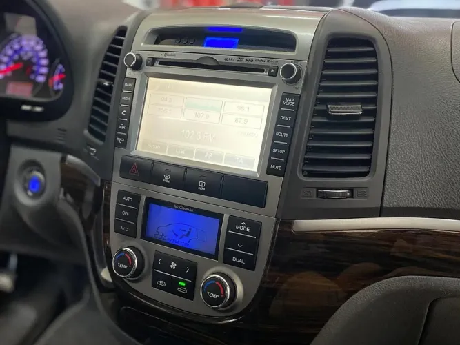 Multimídia Hyundai Santa fe 9 polegadas Carplay sem fio Android auto 