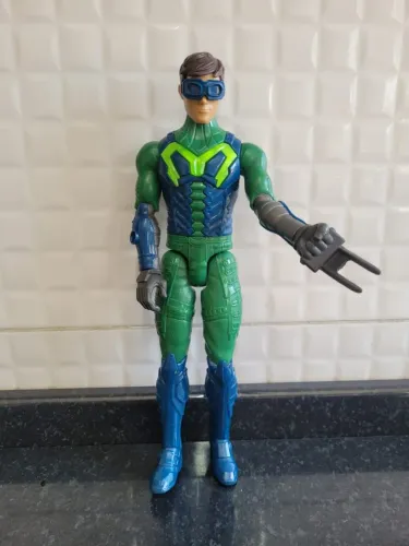 boneco max steel original turbo armadilha mattel