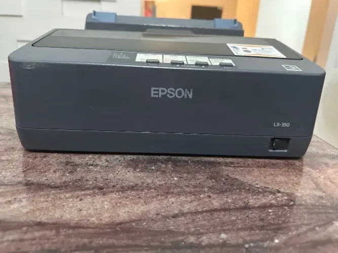 Impressora matricial Epson Lx 350 preta