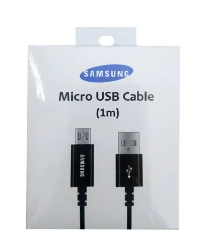 Kit 03 Cabos Micro USB 1 mt  SAMSUNG  Preto 