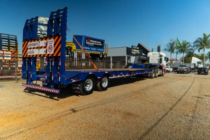 44 Prancha Carrega Tudo Reta 02 Eixos 2025 Nova 11,50mts