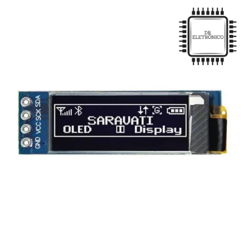 Display OLED 0,91'' I2C 128x32 - Slim