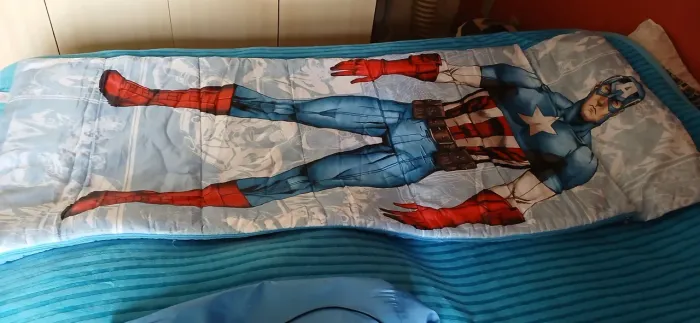 Saco de dormir Infantil Capitão América