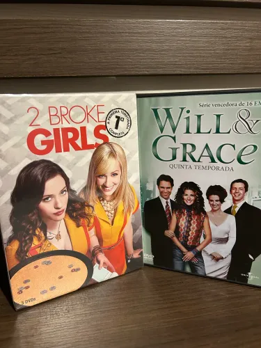 Vendo Box Will e Grace e 2 Broke Girls