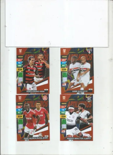 CARDS ADRENALYN CAMPEONATO BRASILEIRO 2025 - ARTILHEIROS 