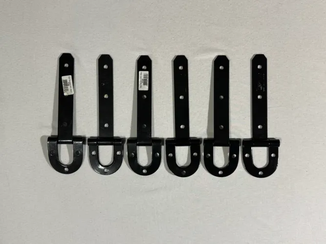 Dobradiças Ferradura FORSUL N°2 / 25cm Pretas