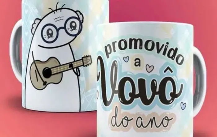 Caneca Promovido a Vovô do Ano