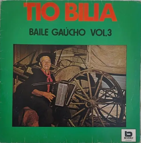 Disco de Vinil Tio Bilia - Baile Gaúcho Vol.3