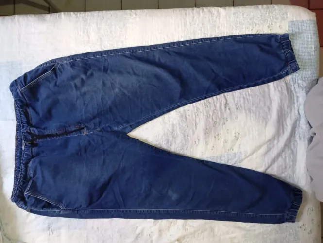 Calça jeans jogger masculina Tam. 52