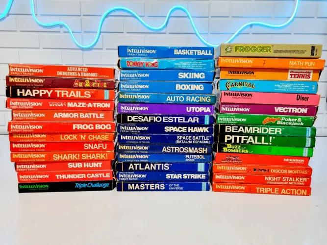 INTELLIVISION JOGOS ORIGINAIS
