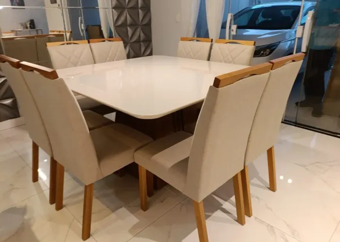 Mesa de Jantar 8 cadeiras Philadelphia 