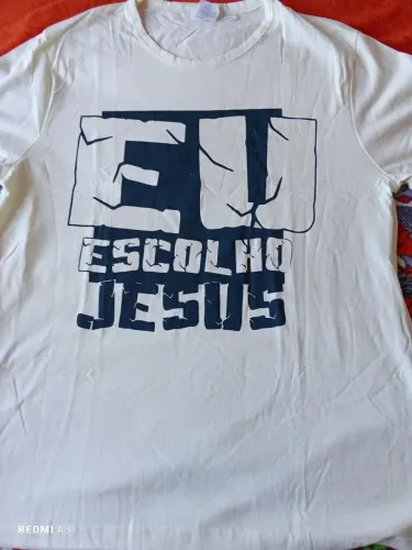 Camiseta tema cristão 