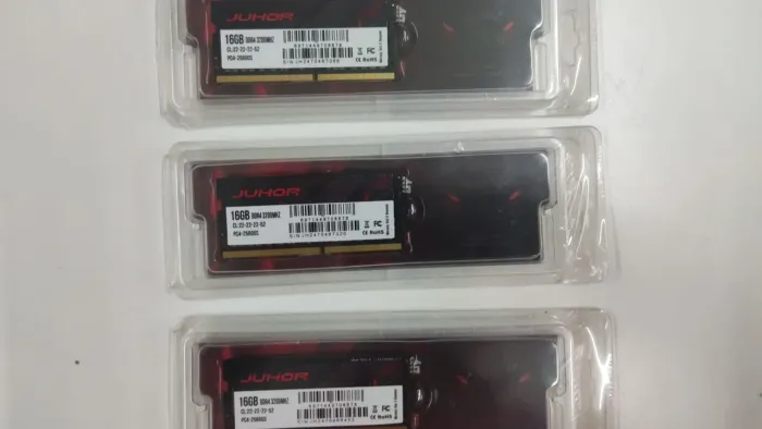 Memória DDR4 16GB JUHOR Notebook 3200Mhz LACRADA
