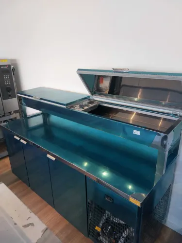 Balcão condimentadora 2m nova pronta entrega 
