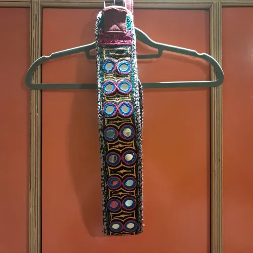 cinto étnico colorido