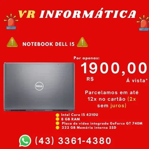 Notebook todo revisado fonte original tela original 