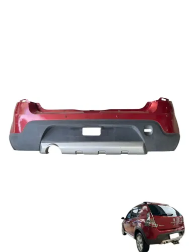 Parachoque Traseiro Renault Sandero Stepway 2011 2012 Usado