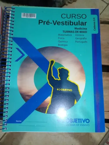 Kit Coleção Objetivo Pré-Vestibular 2023 Preparatório Medicina / kit com 22 livros