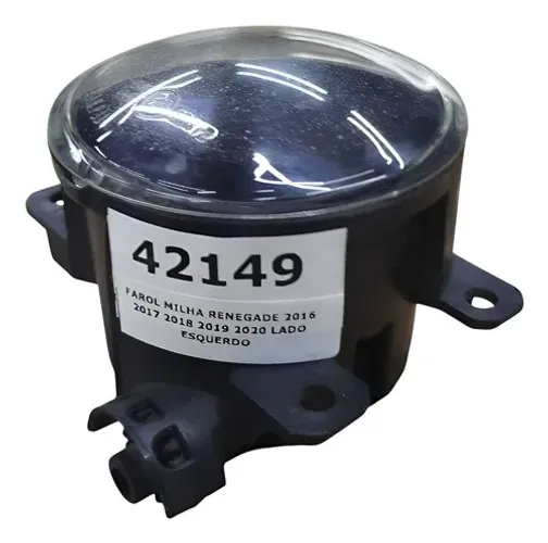 Farol Milha Renegade 2016 2017 2018 2019 2020 Lado Esquerdo