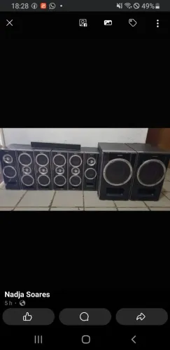 Aparelho de Som Sony