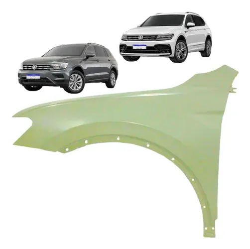 Paralama Volkswagen Tiguan 2018 2019 2020 2021 Novo L.e Esquerdo Cinza