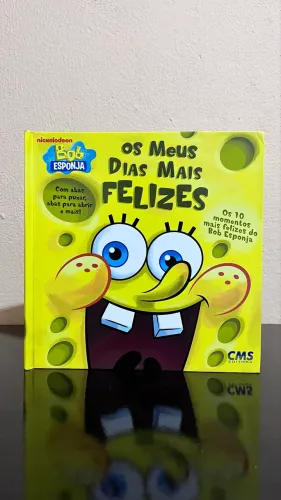 Livro Bob Esponja - Os meus dias mais Felizes 