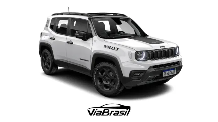 Renegade Willys 1.3 TurboFlex 4x4 Aut. (2026/2026 - 0km) Cobrimos qualquer proposta