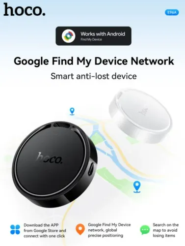 Rastreador Hoco E96A para moto, bicicleta Android