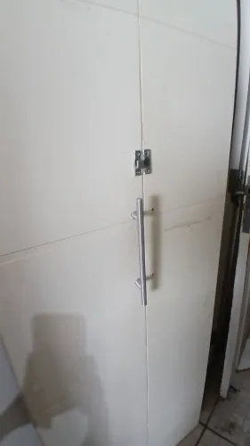 Folha de porta Camarão Branca Madeira macica