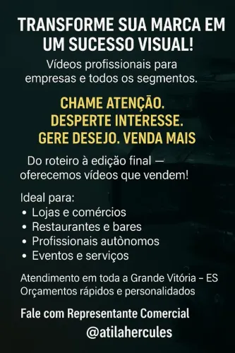 VIDEOMAKER E FOTÓGRAFO PROFISSIONAL 