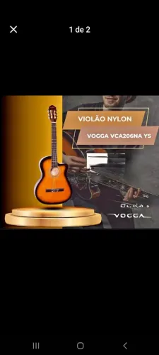 Vende-se Violão Vogga 
